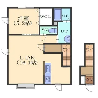 CRECIAⅡ【2階】の間取り