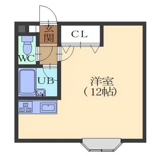 クレステージ宮前【108号室】の間取り