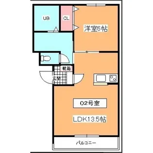 ラ・プレイアディ【3階】の間取り