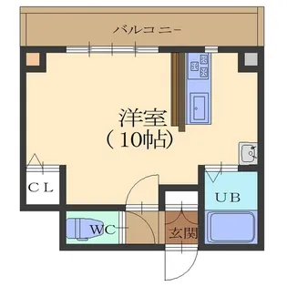 PASEO本町【1階】の間取り