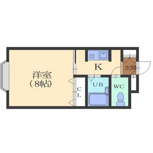 ヴィレコート富士【4階】の間取り