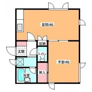 ローズヒルⅢ【2階】の間取り