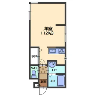 ダイワパレス富岡【205号室】の間取り