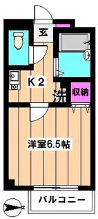 Westell AsagayaIII【103号室】の間取り