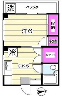 千葉ビル【302号室】の間取り