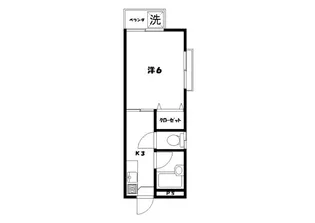 メイプルハイツ阿佐谷【201号室】の間取り