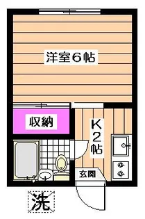 フルーレさくら【203号室】の間取り