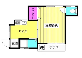 サンコーポ【101号室】の間取り