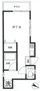 ベルクハイム【201号室】の間取り