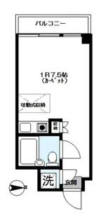 阿佐ヶ谷女子ハイツ【315号室】の間取り