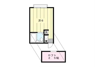 マイルドパレス阿佐ヶ谷III【203号室】の間取り