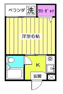 フラット桜台【303号室】の間取り