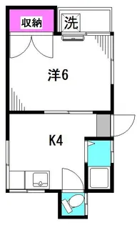 ロワールシャトレP-I【201号室】の間取り