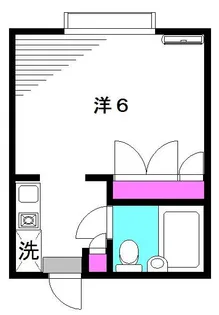 atG【203号室】の間取り