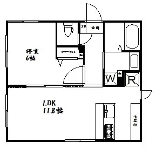 CASA PIAZZA練馬【403号室】の間取り