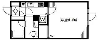 アールデコ新高円寺【101号室】の間取り