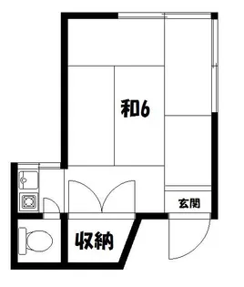 山本ハイツ【1号室】の間取り