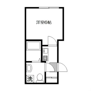 URBAN REST【102号室】の間取り