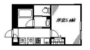 フェリーチェ阿佐ヶ谷O【204号室】の間取り