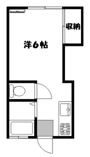 梶原荘【101号室】の間取り