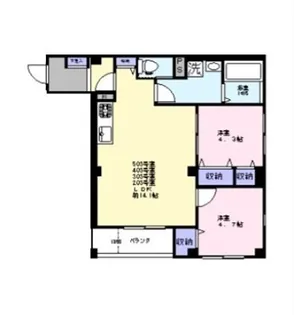 BLOOM(ブルーム)【503号室】の間取り