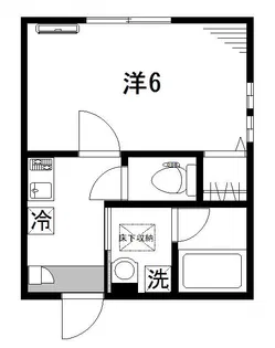 フェリーチェ阿佐ヶ谷R【1階】の間取り