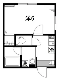 フェリーチェ阿佐ヶ谷R【302号室】の間取り