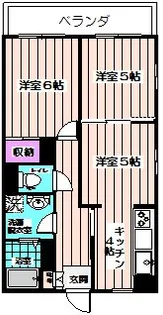 エクシブ上井草【101号室】の間取り