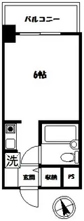 南阿佐ヶ谷シティハウス【507号室】の間取り