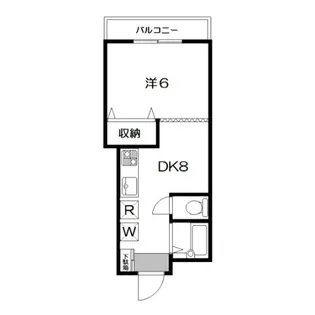 ヴィラ・ジャルディーノ【203号室】の間取り