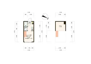 ウィステリア南阿佐ヶ谷【2階】の間取り