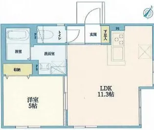 (仮称)杉並区阿佐谷北 新築マンション【1階】の間取り