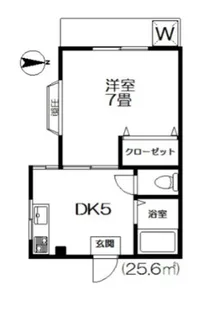 吉田ハイツIII【107号室】の間取り