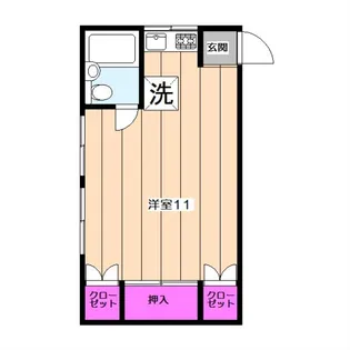 サンハイム(阿佐谷南3丁目)【203号室】の間取り