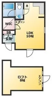 ル・ドーム【3階】の間取り