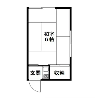 第4坂口荘【203号室】の間取り