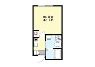大泉学園West【101号室】の間取り