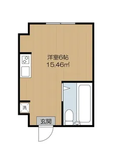 プリザント関根【1階】の間取り