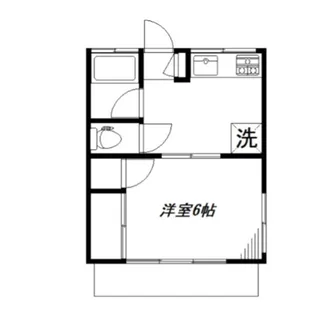 コーポエノモト【201号室】の間取り