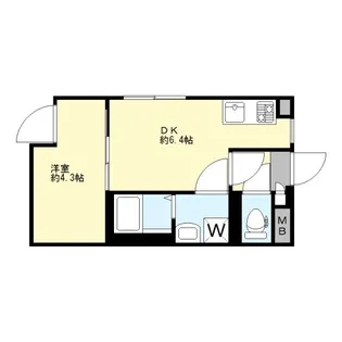 Luxe文京白山(定期借家)【501号室】の間取り