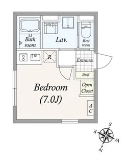 GRAN PASEO 阿佐ヶ谷III【4階】の間取り