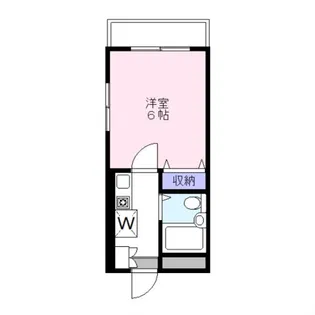 シティ・ハイネス新倉【203号室】の間取り