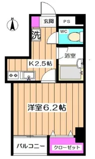 st.Julien【205号室】の間取り