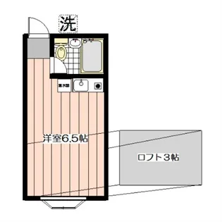 メゾン天沼【202号室】の間取り