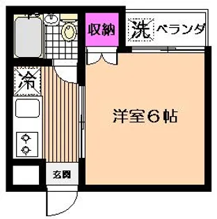 ノースランドハウス【309号室】の間取り