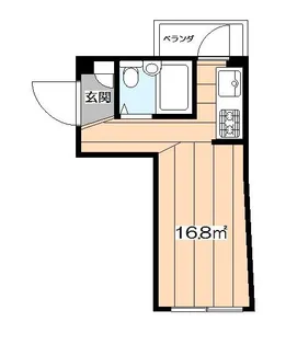 桜台アームス【201号室】の間取り