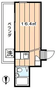 桜台アームス【401号室】の間取り