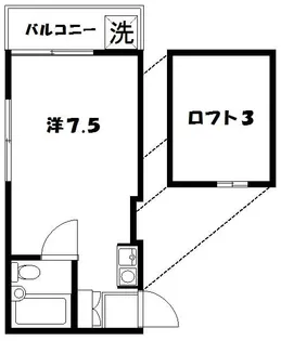 ハイム5【201号室】の間取り