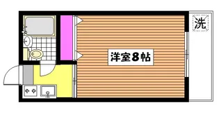 フラット高円寺南【102号室】の間取り