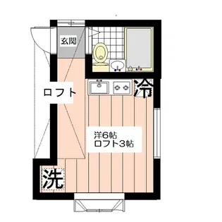 サンパール【202号室】の間取り
